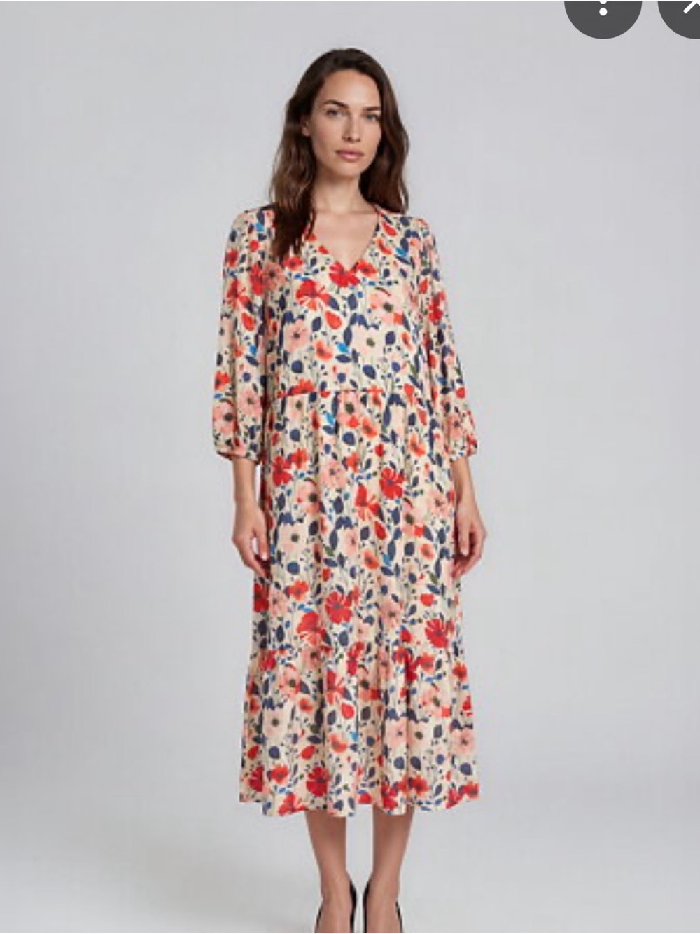 Masai Nette Floral Midi Dress